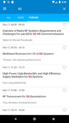 IEEE ISSCC android App screenshot 3